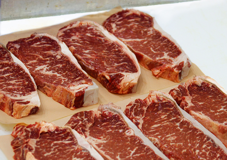 New York Strip Steaks